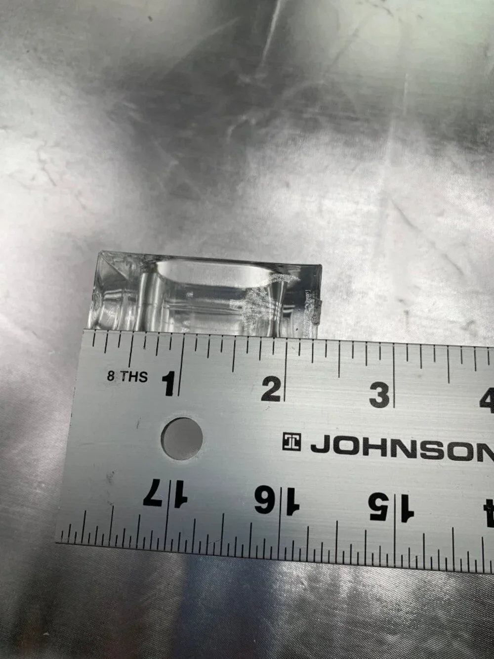 Clear Acrylic Napkin Ring Holders Set Of 4 Rectangular Modern Design